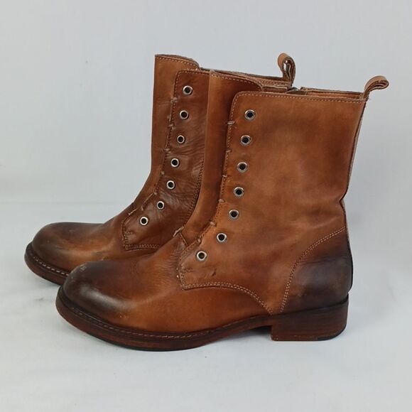 Foundry Co Tan Boots VTG - Picture 1 of 8